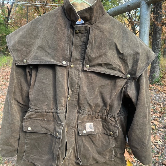 Real deal Carhartt Caped Coat EUC - Picture 3 of 7